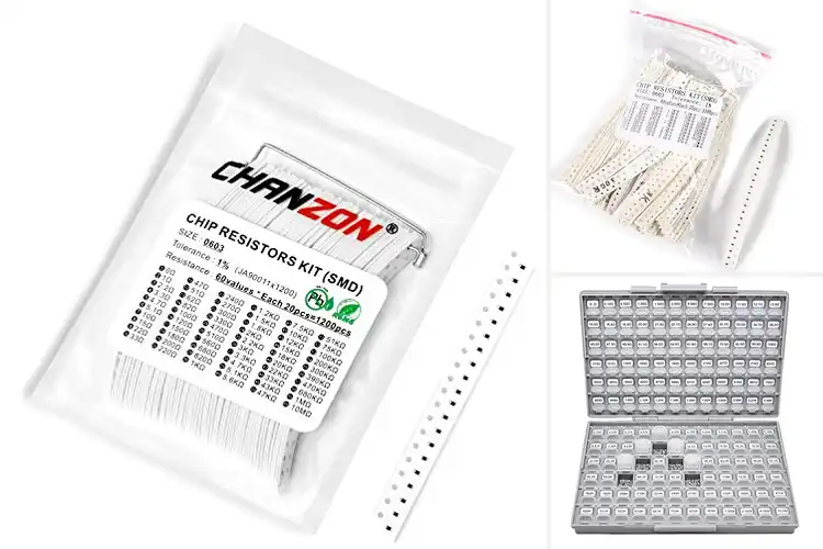 Detailed view of Best 0603 Resistor Kits