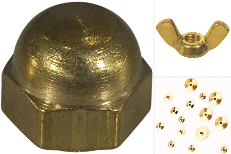 Detailed view of Best 15 Pack Brass Nuts for Smooth, Reliable Projects