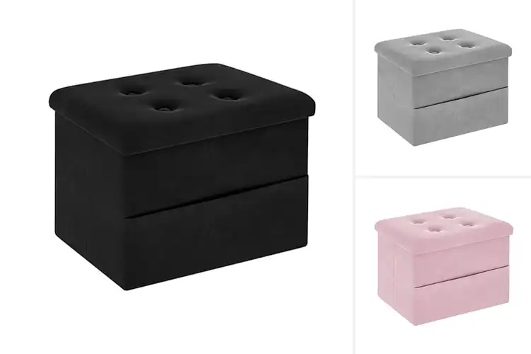 Detailed view of Best 7.2 Gallon Storage Ottomans