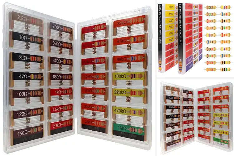 Detailed view of Best Assorted Resistor Booklets: Top Picks for Easy Projects