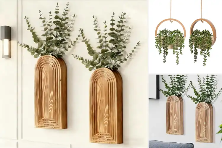 Detailed view of Best Boho Wall Planters