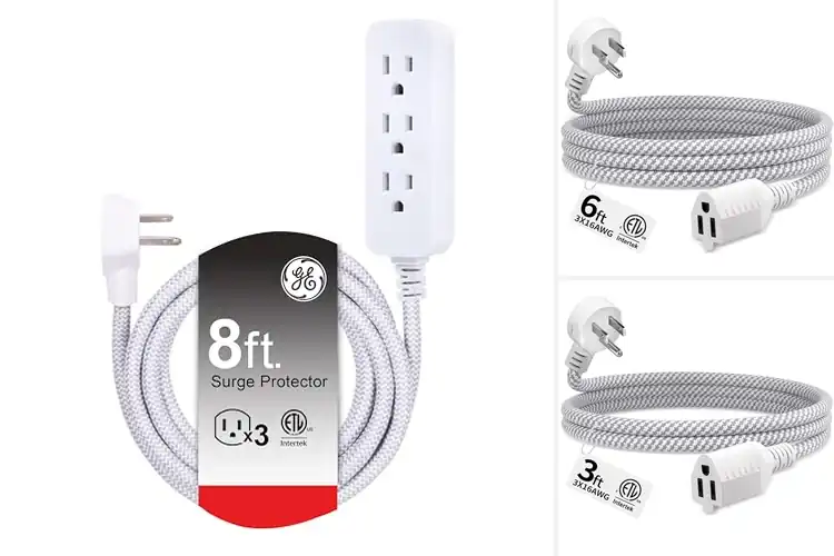 Detailed view of Best Braided Extension Cord For Durability