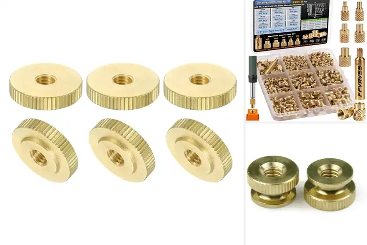 Detailed view of Best Brass Knurled Nuts: Top 10 Picks for Your Projects
