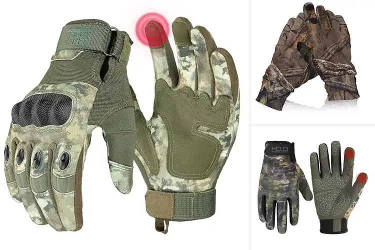 Detailed view of Best Camo Outdoor Gloves: Stay Protected & Confident Outside