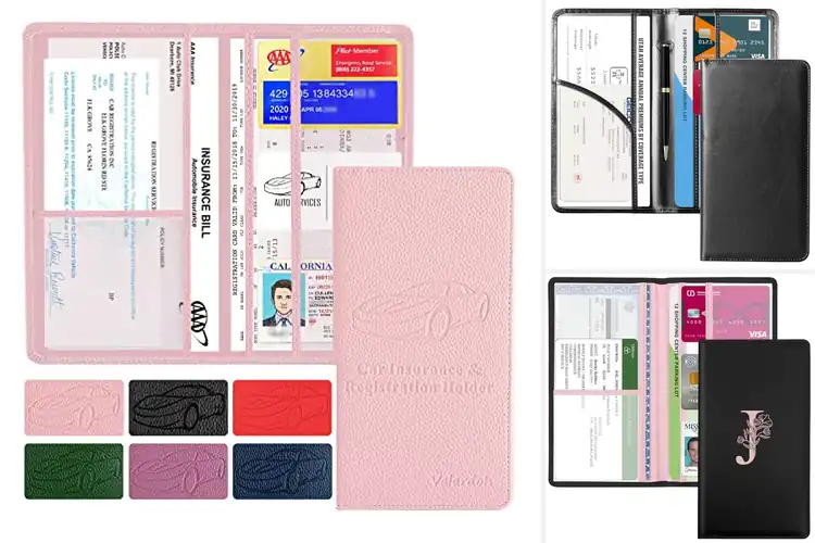 Detailed view of Best Car Registration And Insurance Holder