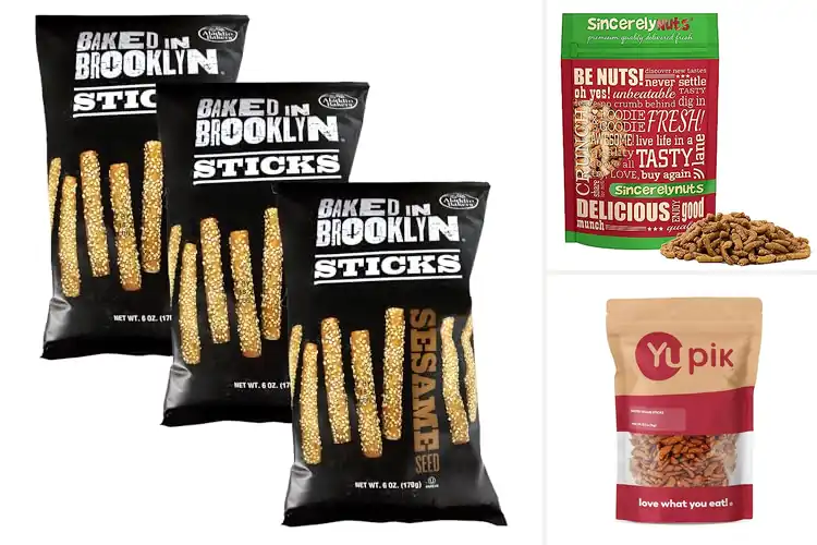 Detailed view of Best Certified Kosher Sesame Snack Sticks