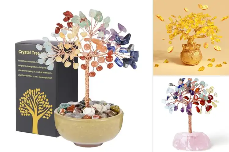 Detailed view of Best Chakra Balance Crystal Trees: Align Energy, Calm Space