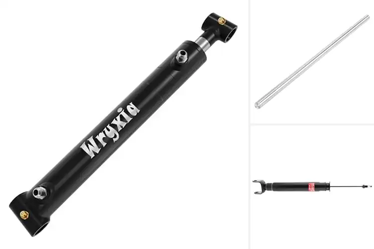 Detailed view of Best Chrome Plated Piston Rods