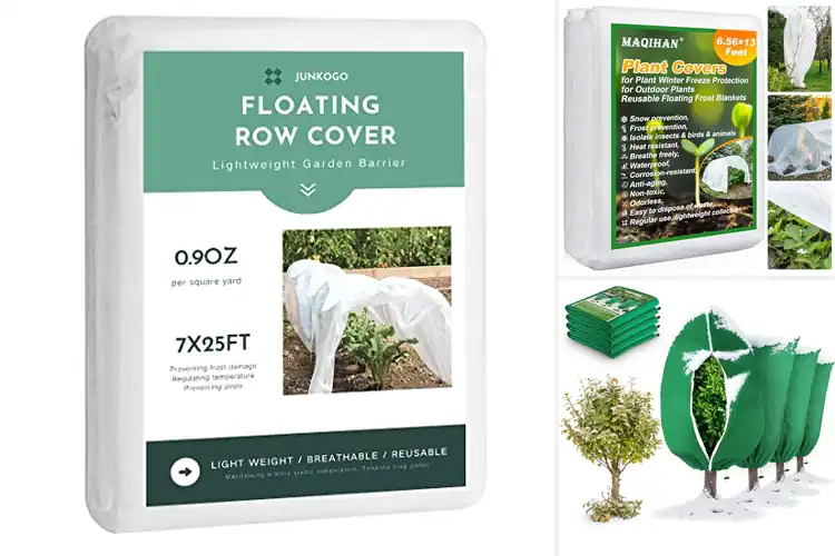 Detailed view of Best Cold Weather Plant Covers for Thriving Winter Gardens
