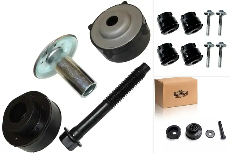 Detailed view of Best Compatible TJ Front Body Mounts And Grille Mount
