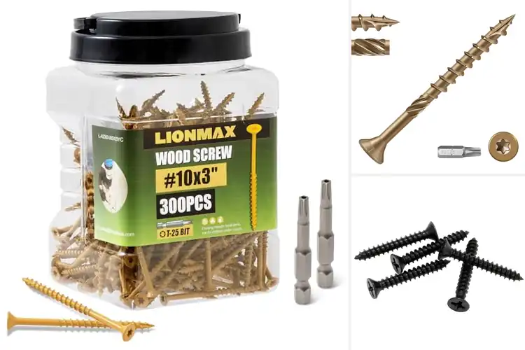 Detailed view of Best Corrosion-Resistant Screws