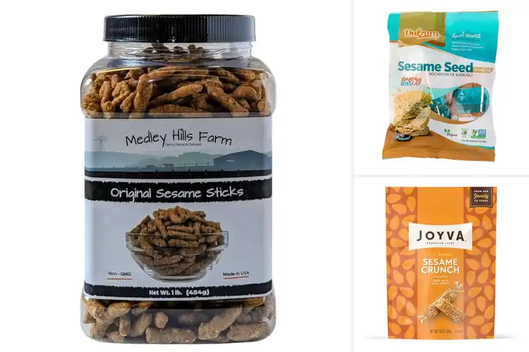 Detailed view of Best Crunchy Sesame Snack