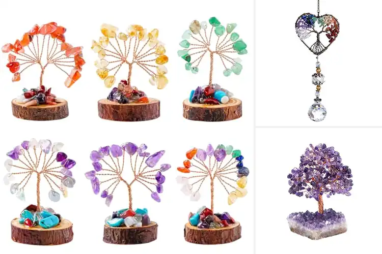Detailed view of Best Crystal Tree Gift For Her