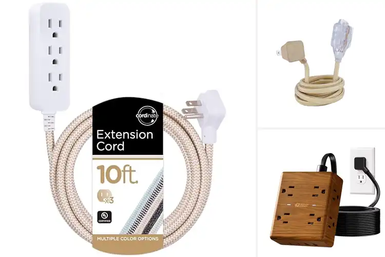 Detailed view of Best Decorative Extension Cords