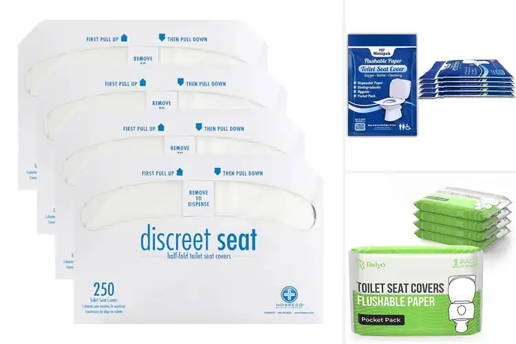 Detailed view of Best Disposable Toilet Seat Covers