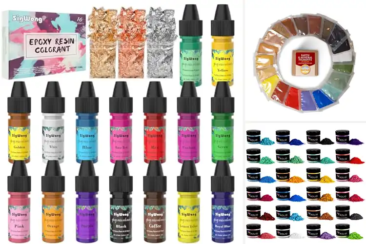 Detailed view of Best DIY Pigments