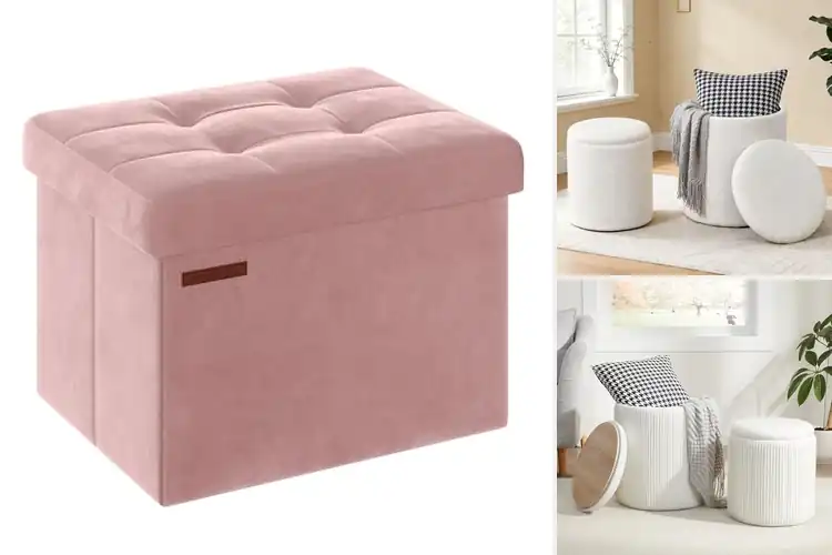 Detailed view of Best Dorm Room Ottomans
