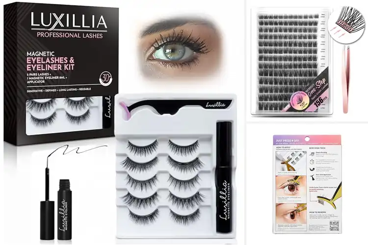 Detailed view of Best Easy Apply Lashes: Instant, Lightweight, All-Day Beauty