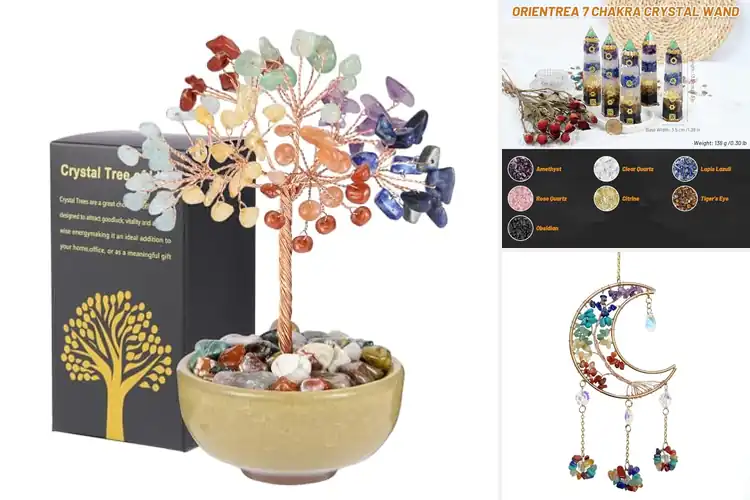 Detailed view of Best Energy Healing Crystal Tree