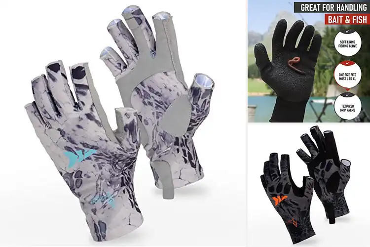 Detailed view of Best Fishing Gloves
