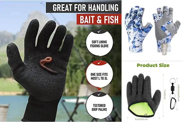 Detailed view of Best Fishing Grip Gloves: Secure Your Catch with Confidence