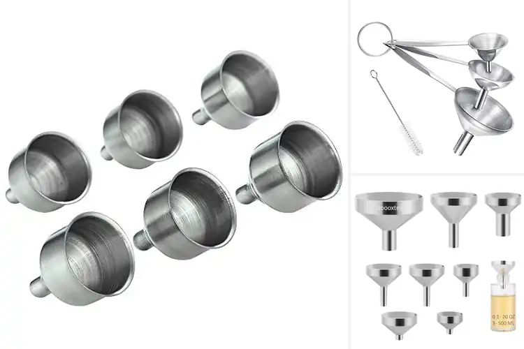 Detailed view of Best Flask Funnels: Quick, Mess-Free Transfers Made Easy