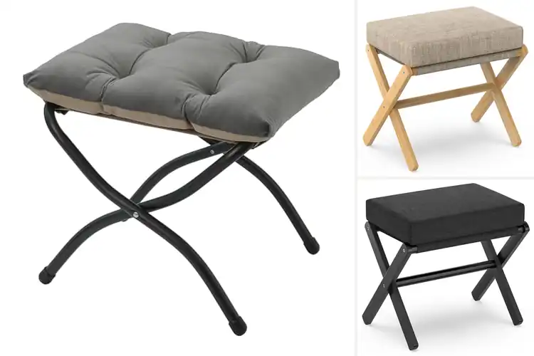 Detailed view of Best Foldable Foot Rest Ottoman