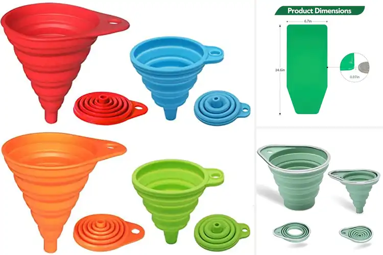 Detailed view of Best Foldable Funnel Included