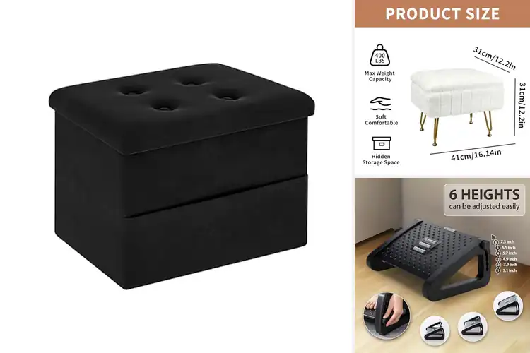 Detailed view of Best Foot Rest For Couch And Chair