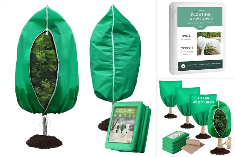 Detailed view of Best Frost Blankets For Trees
