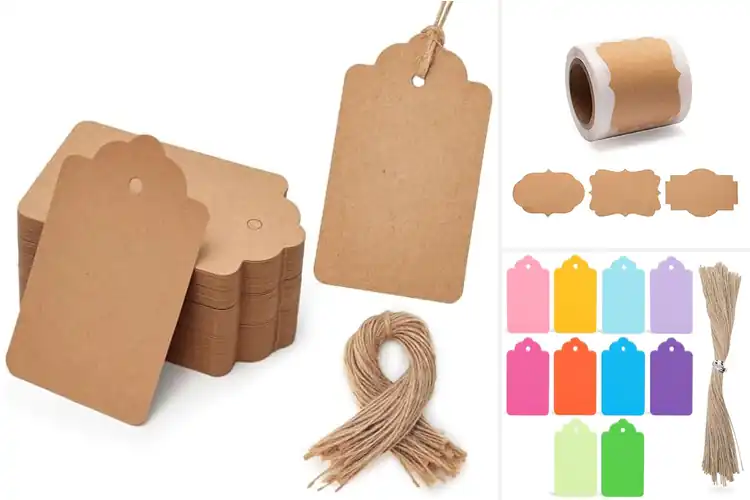 Detailed view of Best Gift Wrapping Labels for Stylish Organization