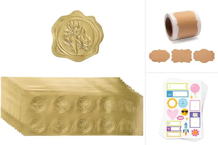 Detailed view of Best Gift Wrapping Stickers