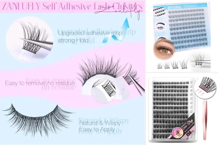 Detailed view of Best Glue Free Lashes: Effortless Beauty Without the Mess