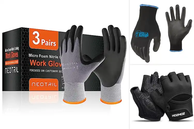 Detailed view of Best Grip Gloves