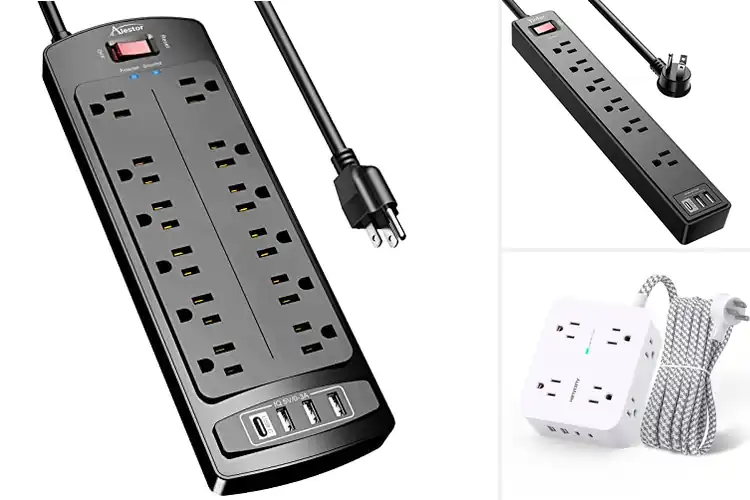 Detailed view of Best Grounded Power Strips: Power Up Safely