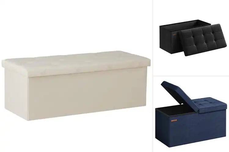 Detailed view of Best High-Capacity Storage Ottomans