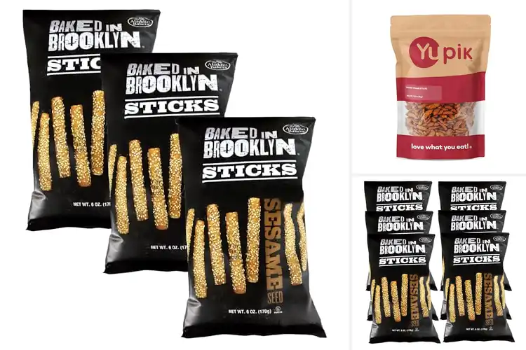 Detailed view of Best Kosher Certified Sesame Sticks