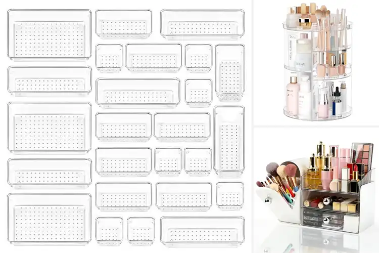 Detailed view of Best Makeup Organizers for a Stylish & Clutter-Free Vanity