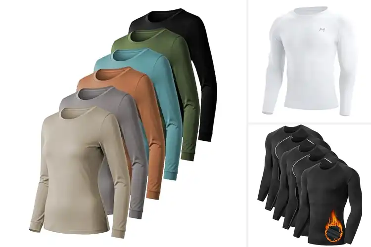 Detailed view of Best Moisture-Wicking Thermal Tops: Stay Warm, Dry & Active