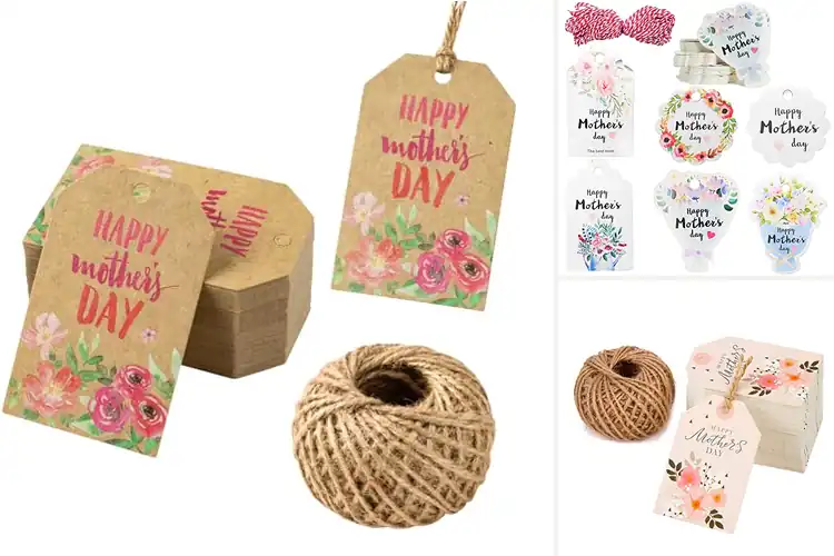 Detailed view of Best Mother’s Day Gift Tags for Elegant Presents