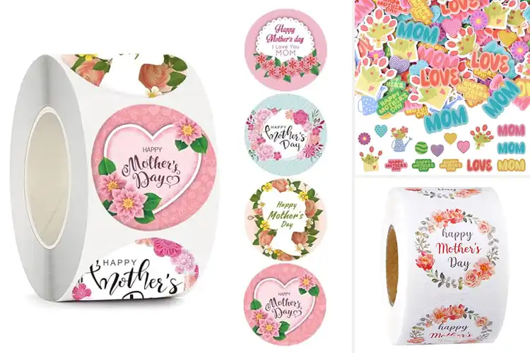 Detailed view of Best Mother’s Day Stickers