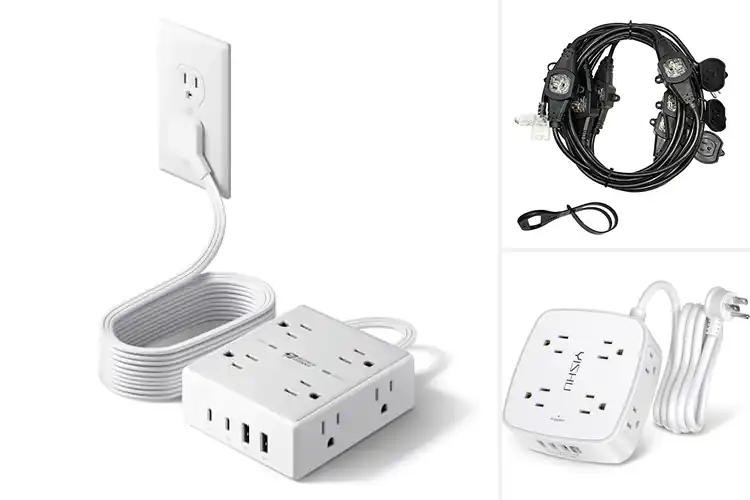Detailed view of Best Multi Outlet Extension Cords