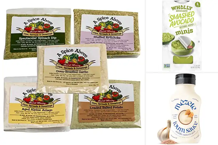 Detailed view of Best No Preservative Dips