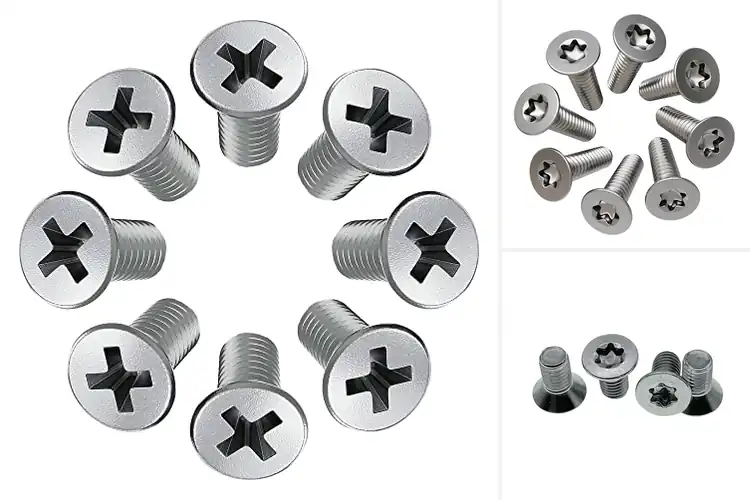 Detailed view of Best OEM Quality Replacement Screws For Disc Rotors