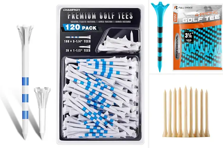 Detailed view of Best Pack Golf Tees: Top 10 Picks for Winning Every Shot