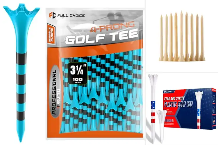 Detailed view of Best Pack Of 100 Golf Tees