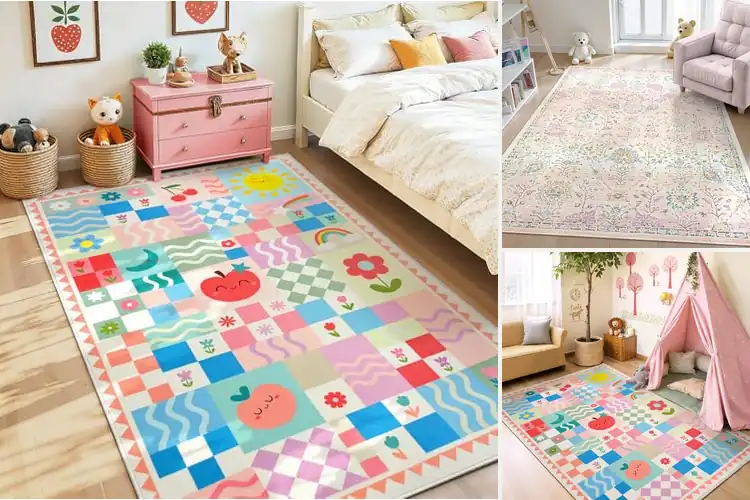 Detailed view of Best Pastel Rugs For Kids Rooms: Cozy Styles Kids Love