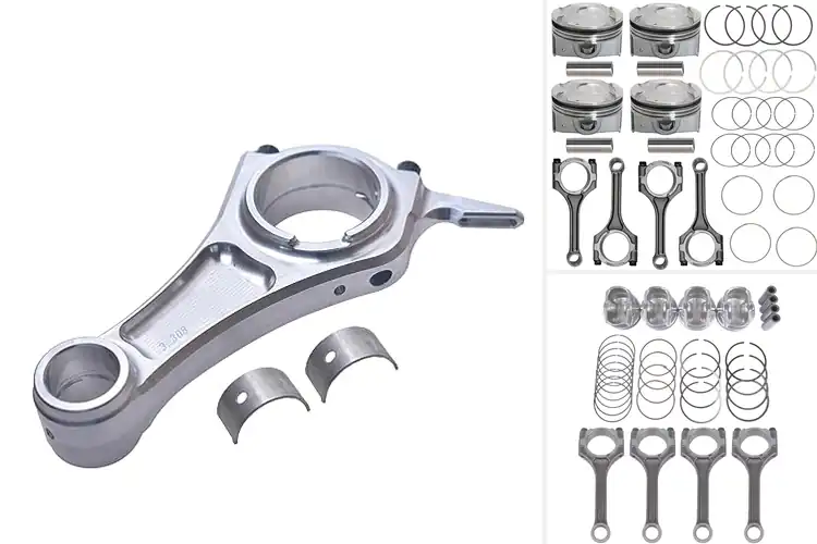 Detailed view of Best Piston Rods: Boost Your Engine Power