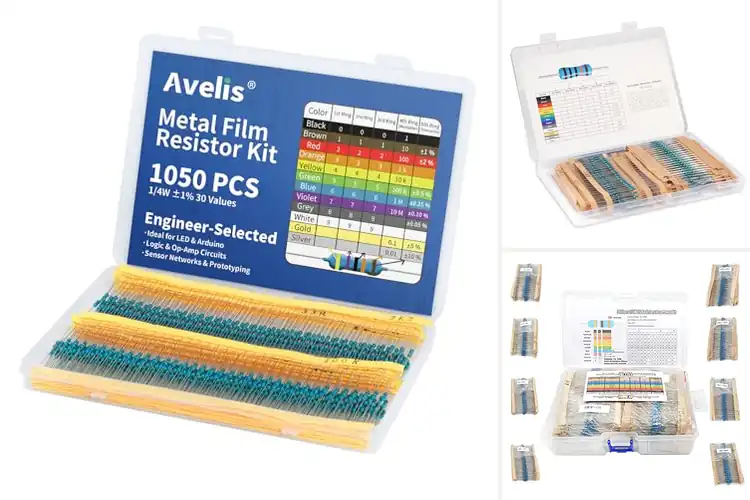 Detailed view of Best Precision Resistor Kits for Smooth, Stable Builds