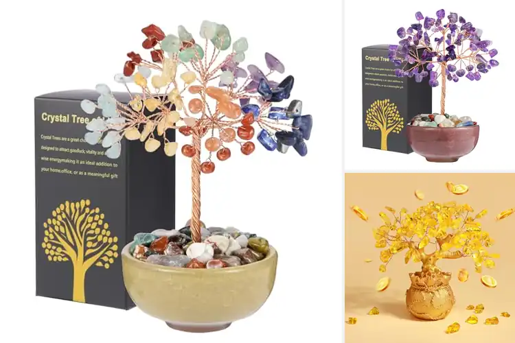 Detailed view of Best Prosperity Crystal Tree: Attract Wealth & Harmony Today